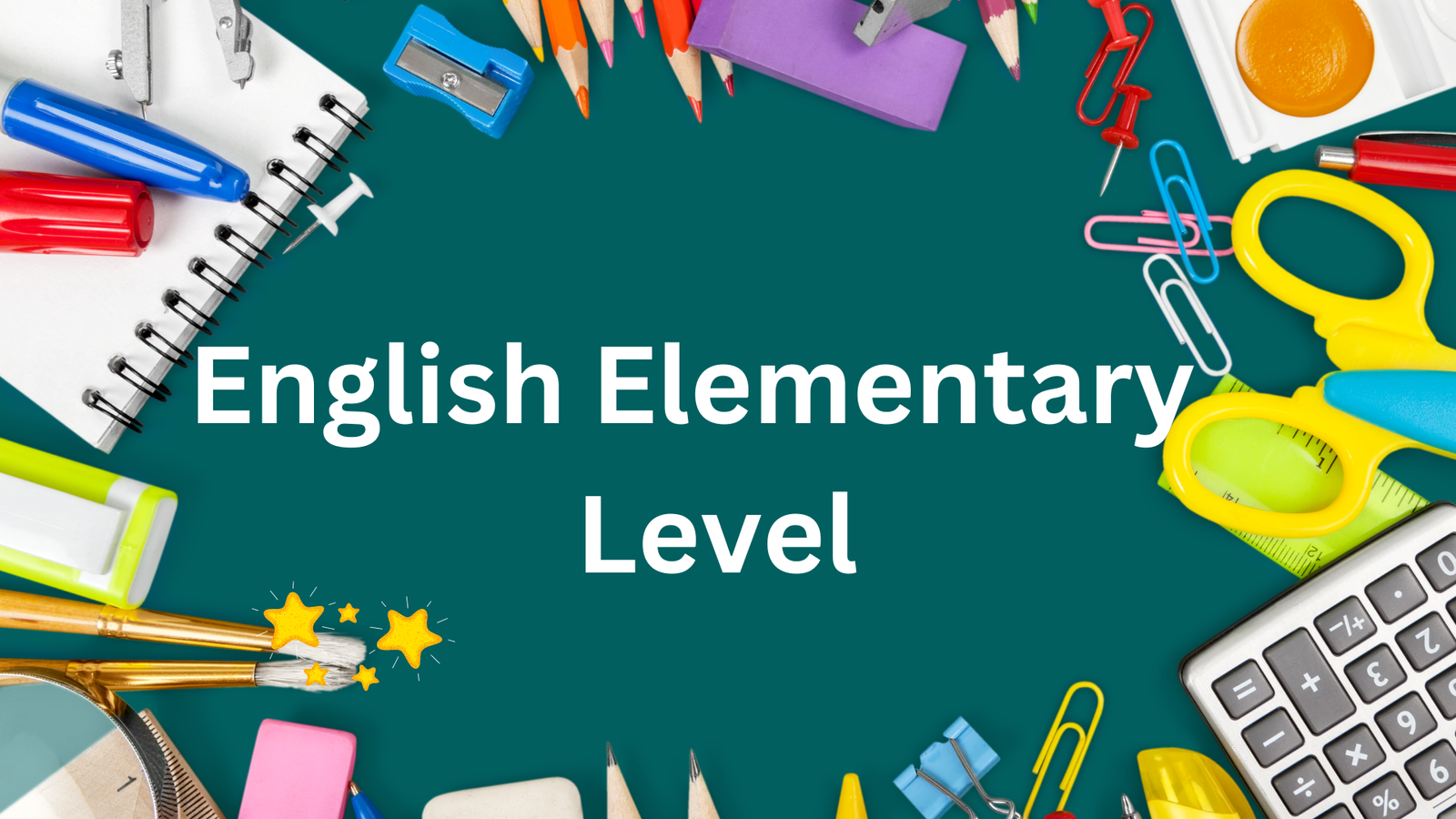 English Elementary<br />
Leve