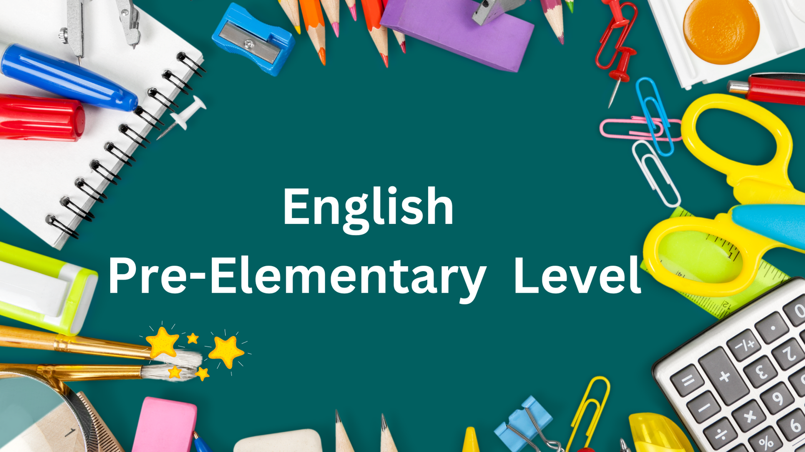 English Elementary<br />
Leve